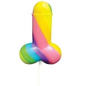 PRIDE - SPENCER and FLEETWOOD SUCETTE LGBT COQ ARC-EN-CIEL