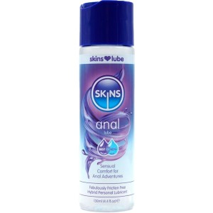 SKINS - Lubrifiant anal hybride à base deau et de silicone 130 ml