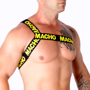 MACHO - HARNAIS ROMAIN JAUNE S-M