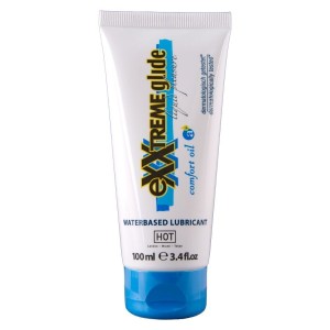 HOT - EXXTREME GLIDE LUBRIFIANT À BASE DEAU HUILE DE CONFORT A 100 ML