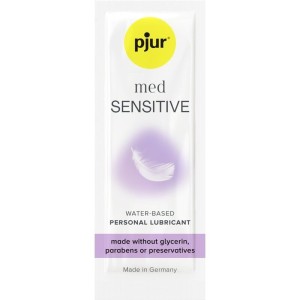 PJUR - MED LUBRIFIANT BASE EAU SENSITIVE GLIDE 2 ML