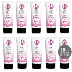 KIKÍ TRAVEL - LUBRIFIANT SAVEUR GOMME 50ML 10 1 OFFERT