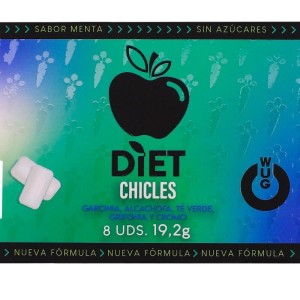 WUG Diet - Contrôle de lappétit et réduction du grignotage - Plaquette thermoformée de 8 unités