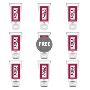 AQUA TRAVEL - LUBRIFIANT A BASE DEAU SAVEUR FRAMBOISE SAUVAGE - 50 ML 81 OFFERT
