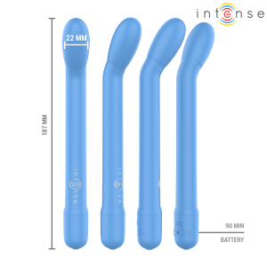 INTENSE - STIMULATEUR DE POINT G RECHARGEABLE KARLIE BLEU