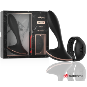 ANBIGUO - WATCHME VIBRATEUR TÉLÉCOMMANDE PLUG ANAL VERNET