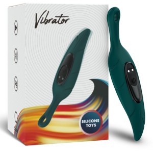 ARMONY - STIMULATEUR and VIBRATEUR VERT FEUILLE