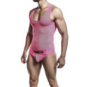 MOB - BODY TRANSPARENT ROSE TAILLE L-XL