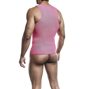 MOB - BODY TRANSPARENT ROSE TAILLE L-XL