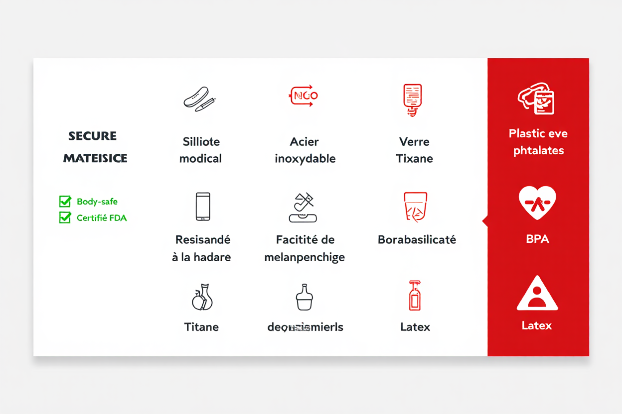 Comparaison matériaux sécurisés