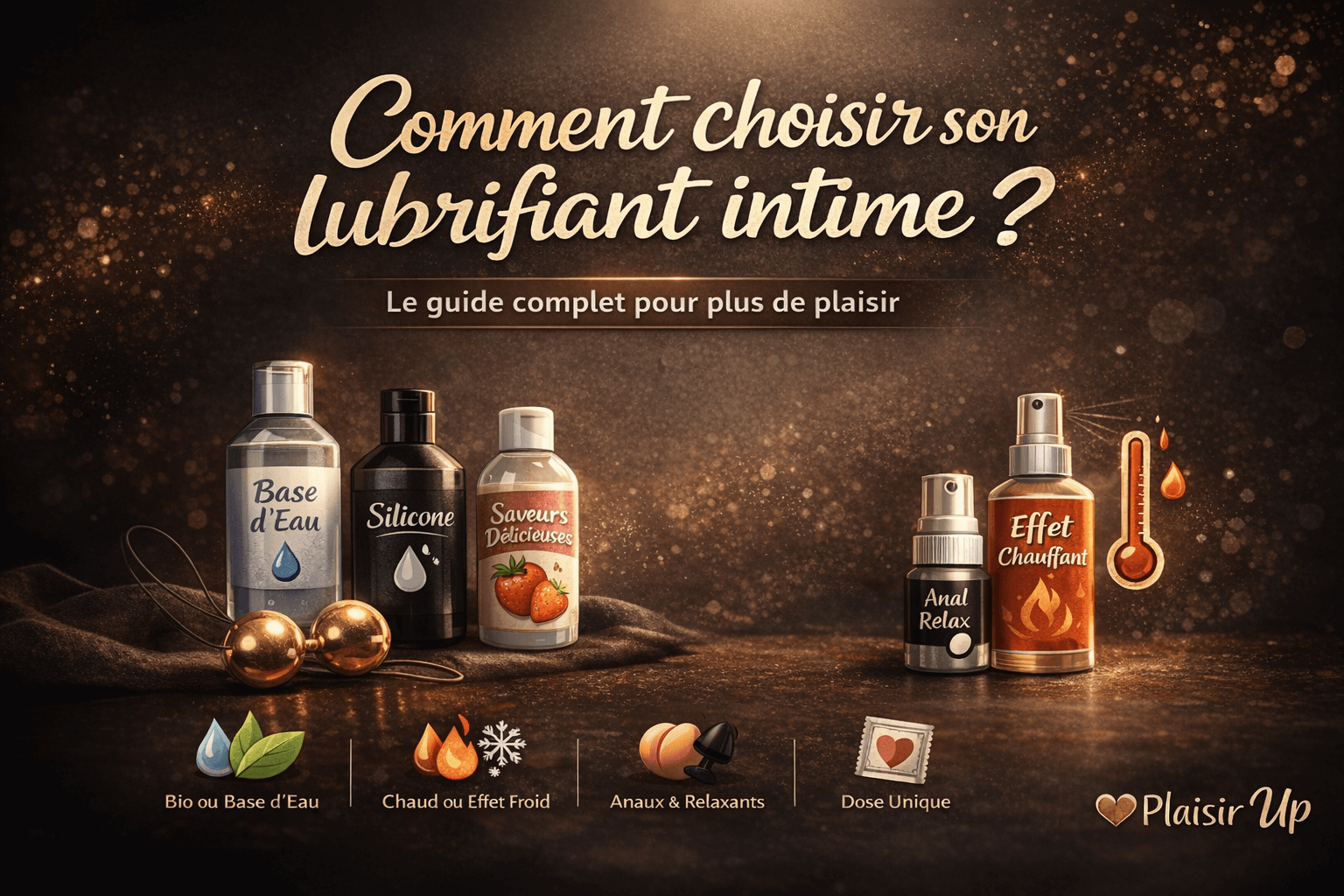 Comment choisir son lubrifiant intime ? Le guide complet Plaisir-Up ?